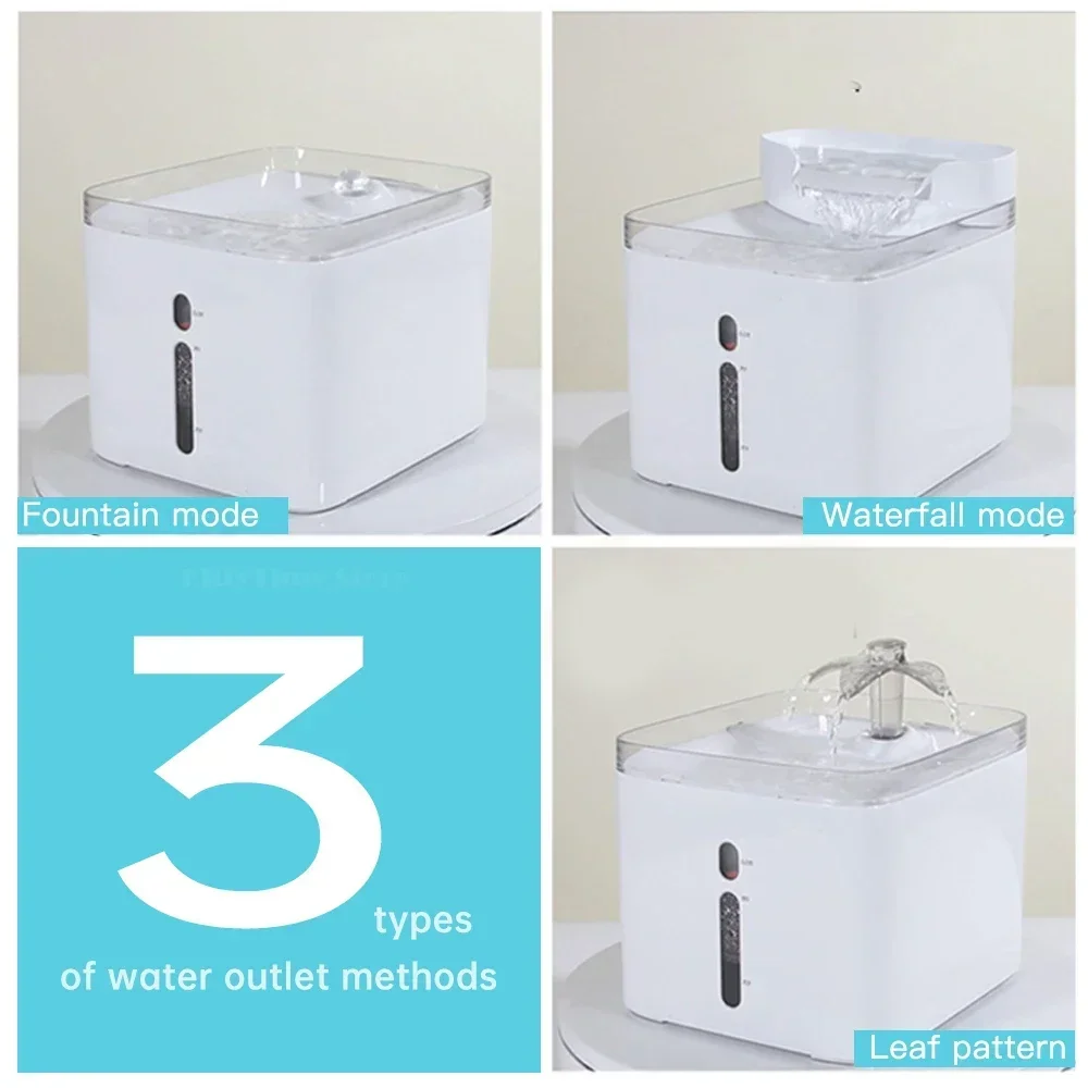 With Drinker Fountain Dogs Pet Drinking Water Automatic Sensor Bowl Filter Source Quiet Cats Cat Dispenser Feeder
With Drinker Fountain Dogs Pet Drinking Water Automatic Sensor Bowl Filter Source Quiet Cats Cat Dispenser Feeder