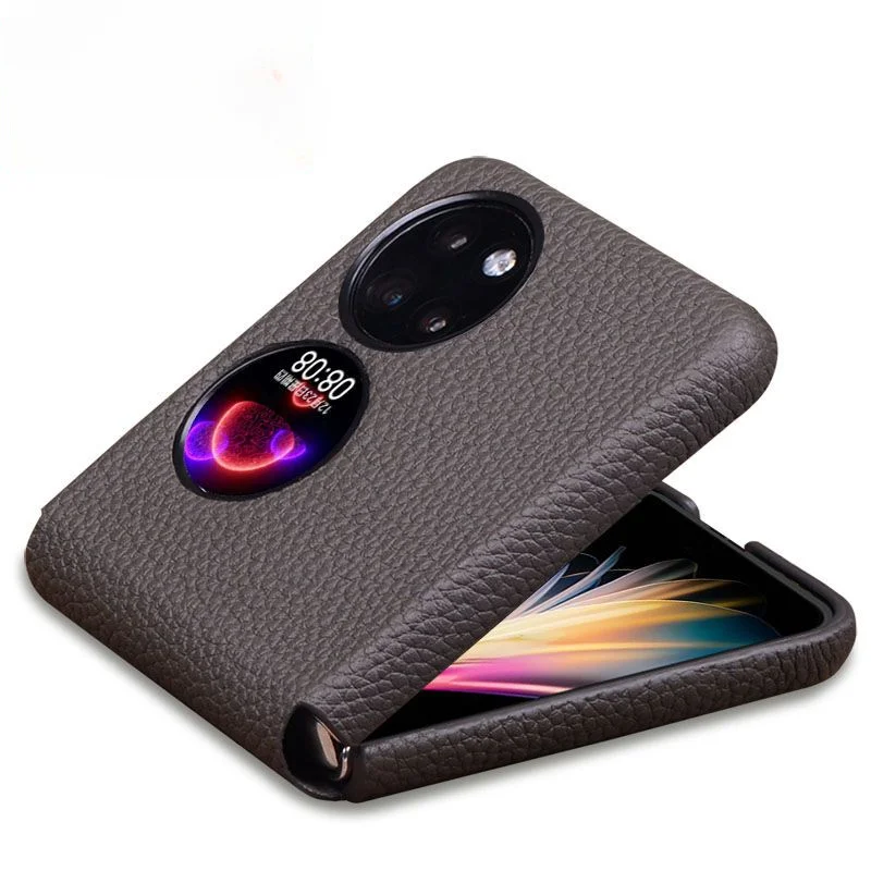 Genuine Leather Luxury Case for Huawei P50pocket Case Leather Mobile Phone Shell, One-piece All-inclusive, Fall-proof
Genuine Leather Luxury Case for Huawei P50pocket Case Leather Mobile Phone Shell, One-piece All-inclusive, Fall-proof