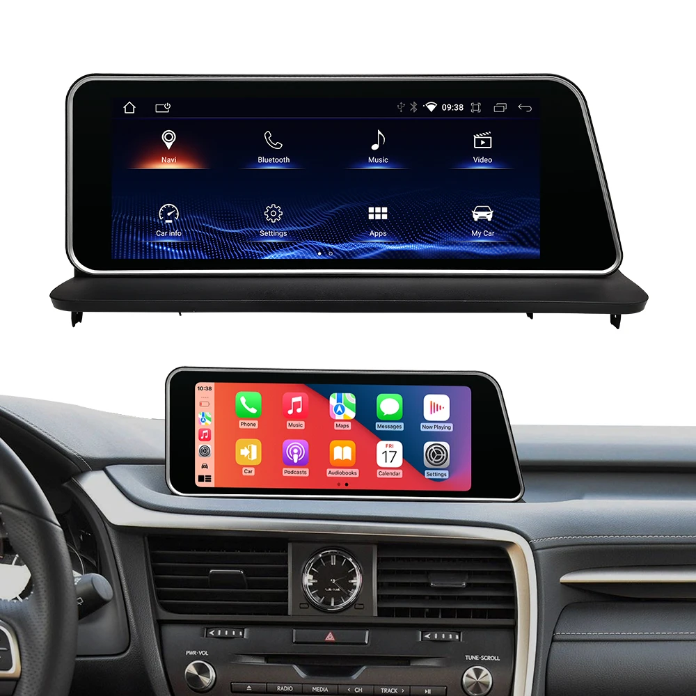 12,3 Android 11 Rx автомобильный аудиопроигрыватель Carplay экран для Lexus Rx330 Rx350 Rx450 2015 - 2019 Gps навигация
12,3 Android 11 Rx автомобильный аудиопроигрыватель Carplay экран для Lexus Rx330 Rx350 Rx450 2015 - 2019 Gps навигация