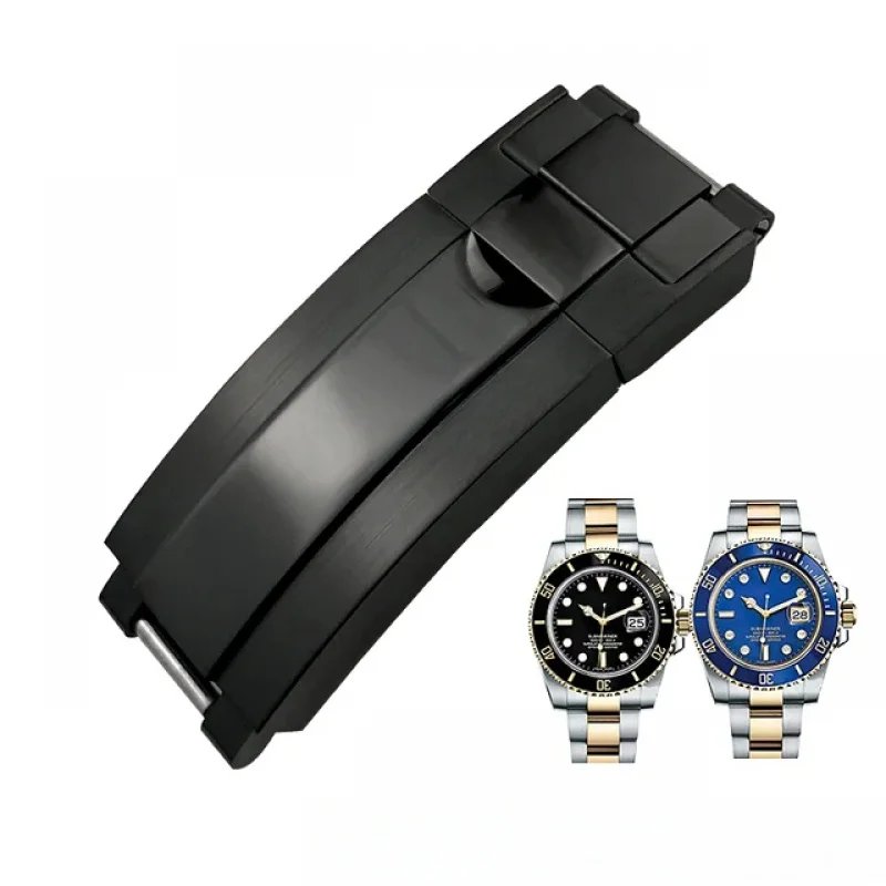 9mm Glide Lock Deployment Clasp Stainless Steel Folding Buckle for Rolex Submariner Daytona GMT Watch Accessories
9mm Glide Lock Deployment Clasp Stainless Steel Folding Buckle for Rolex Submariner Daytona GMT Watch Accessories