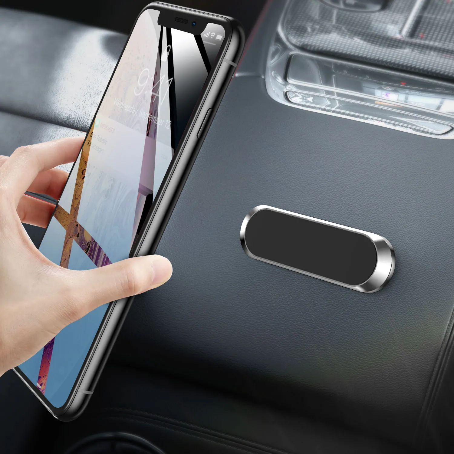 Magnetic Car Phone Holder Mini Strip Shape Stand For iPhone Xiaomi Samsung Metal Strong Magnet GPS Car Mount for Smartphone
Magnetic Car Phone Holder Mini Strip Shape Stand For iPhone Xiaomi Samsung Metal Strong Magnet GPS Car Mount for Smartphone