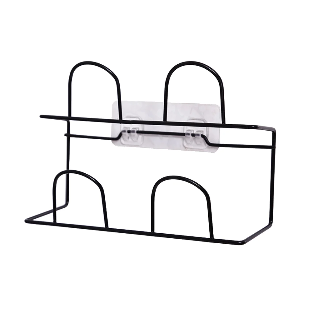 Double-layer Shoes Rack Wall Mount Slippers Hanging Shelf Slipper Storage Organizer (Black)
Double-layer Shoes Rack Wall Mount Slippers Hanging Shelf Slipper Storage Organizer (Black)