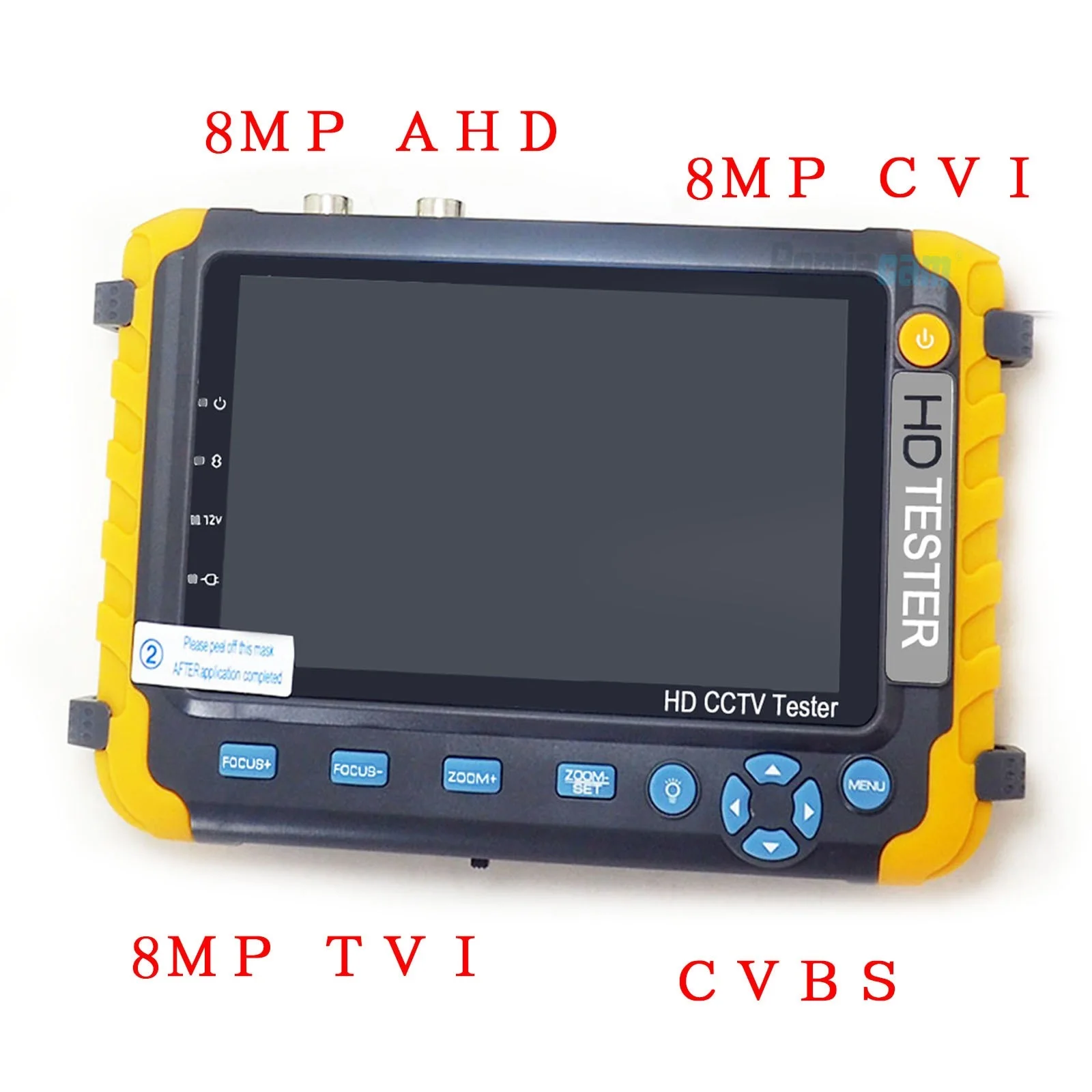 New CCTV tester monitor for 8MP AHD TVI CVI CVBS camera testing RS485 PTZ control VGA HDMI input UTP Cable testing
New CCTV tester monitor for 8MP AHD TVI CVI CVBS camera testing RS485 PTZ control VGA HDMI input UTP Cable testing