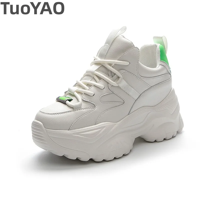 8CM Genuine Leather Women White Shoes Platform Wedge Fashion Chunky Sneakers Casual Spring Autumn Hidden Heels Summer Vulcanized
8CM Genuine Leather Women White Shoes Platform Wedge Fashion Chunky Sneakers Casual Spring Autumn Hidden Heels Summer Vulcanized