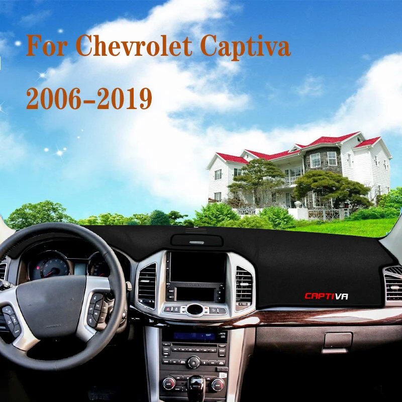 

Стайлинг автомобиля для Chevrolet Captiva 2006-2019, автомобильная приборная панель, избегайте светильник Pad, приборная платформа, Настольная Крышка, коврик, ковры, аксессуары