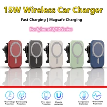 

15W Magnetic Wireless Car Phone Charger Magsafe Car Charger for Iphone13/12 Series Air Outlet Car Phone Holder