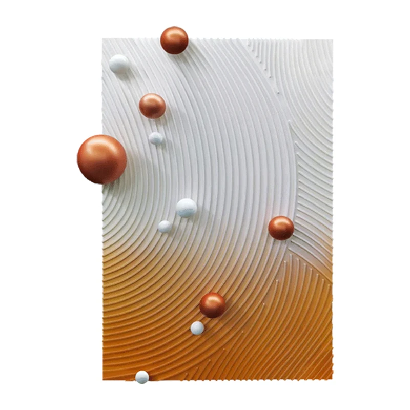 Modern Minimalist 3D Metal Ball Texture Relief Hand-painted Decoration Painting
Modern Minimalist 3D Metal Ball Texture Relief Hand-painted Decoration Painting