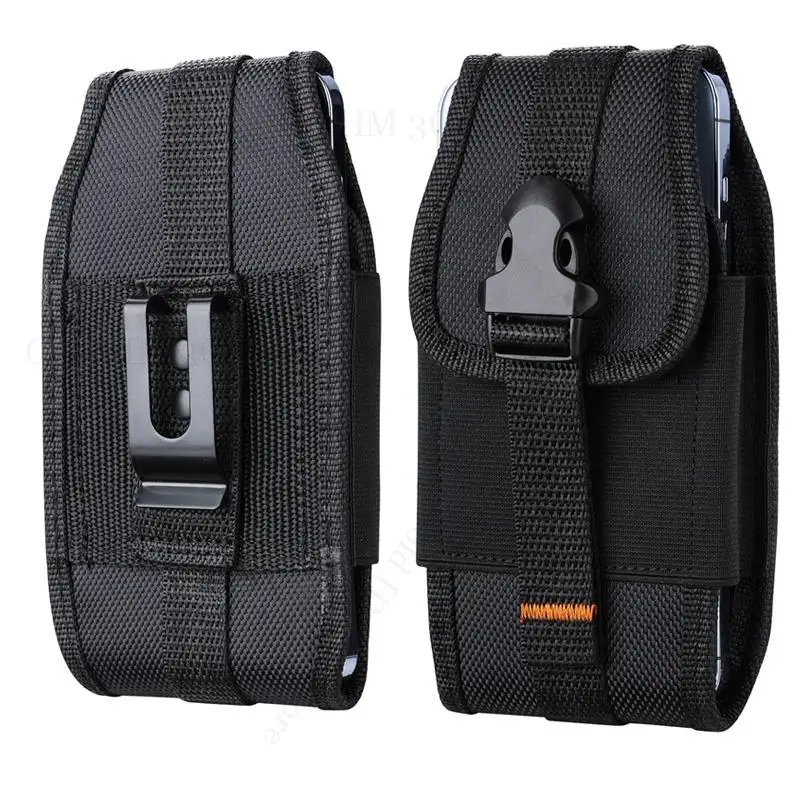

Flip Wallet Case Phone Pouch For Itel S23 Plus Oxford Cloth Bag For Itel S18 Pro P40 Plus A60s P38 A27 A49 Belt Card Waist Cover