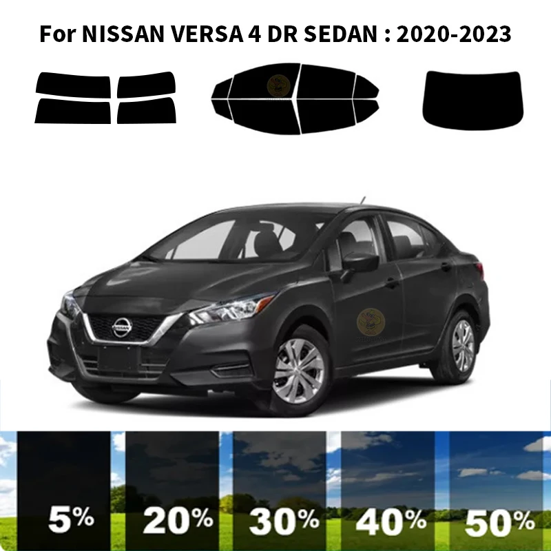Precut nanoceramics car UV Window Tint Kit Automotive Window Film For NISSAN VERSA 4 DR SEDAN 2020-2023
Precut nanoceramics car UV Window Tint Kit Automotive Window Film For NISSAN VERSA 4 DR SEDAN 2020-2023