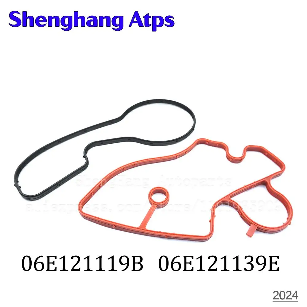 

New Coolant Thermostat Cover Gasket For Audi A4 A5 A6 A7 A8 Q5 Q7 Porsche Cayenne 2.4 2.8 3.2 06E121119B,06E 121 119B,06E121139E