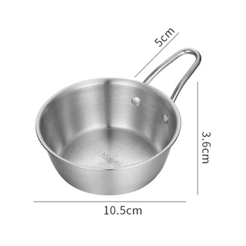 Korean Stainless Steel Round Rice Wine Bowl With Handle Household Food Sauce Bowls Cups Tableware Dinnerware Kitchen Utensils
Korean Stainless Steel Round Rice Wine Bowl With Handle Household Food Sauce Bowls Cups Tableware Dinnerware Kitchen Utensils