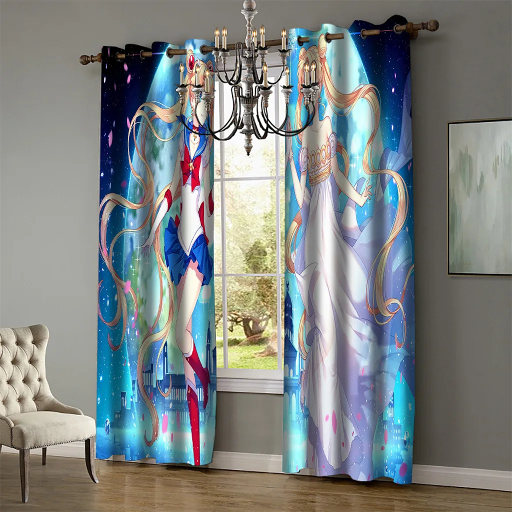 Cartoon Anime Sailor Moon Luna Cat 2 Panels/Set Window Curtain Blockout Fabric Drapes Darkening Thermal Insulated Living Bedroom
Cartoon Anime Sailor Moon Luna Cat 2 Panels/Set Window Curtain Blockout Fabric Drapes Darkening Thermal Insulated Living Bedroom