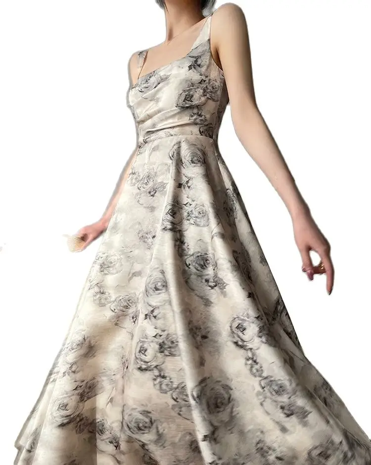 Party Print Elegant Dress for Women 2023 Spring Summer Vintage French Style Dress Chic Elegant Long Evening Dresses
Party Print Elegant Dress for Women 2023 Spring Summer Vintage French Style Dress Chic Elegant Long Evening Dresses
