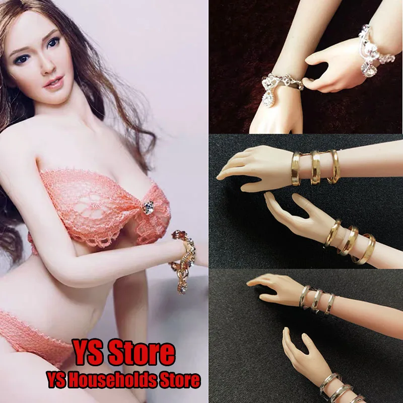 2 Styles 1/6 Soldier Mini Metal Bracelet Female Wristband Jewelry Scene Accessorie for 12" Action Figure DIY Collectible Toys
2 Styles 1/6 Soldier Mini Metal Bracelet Female Wristband Jewelry Scene Accessorie for 12" Action Figure DIY Collectible Toys