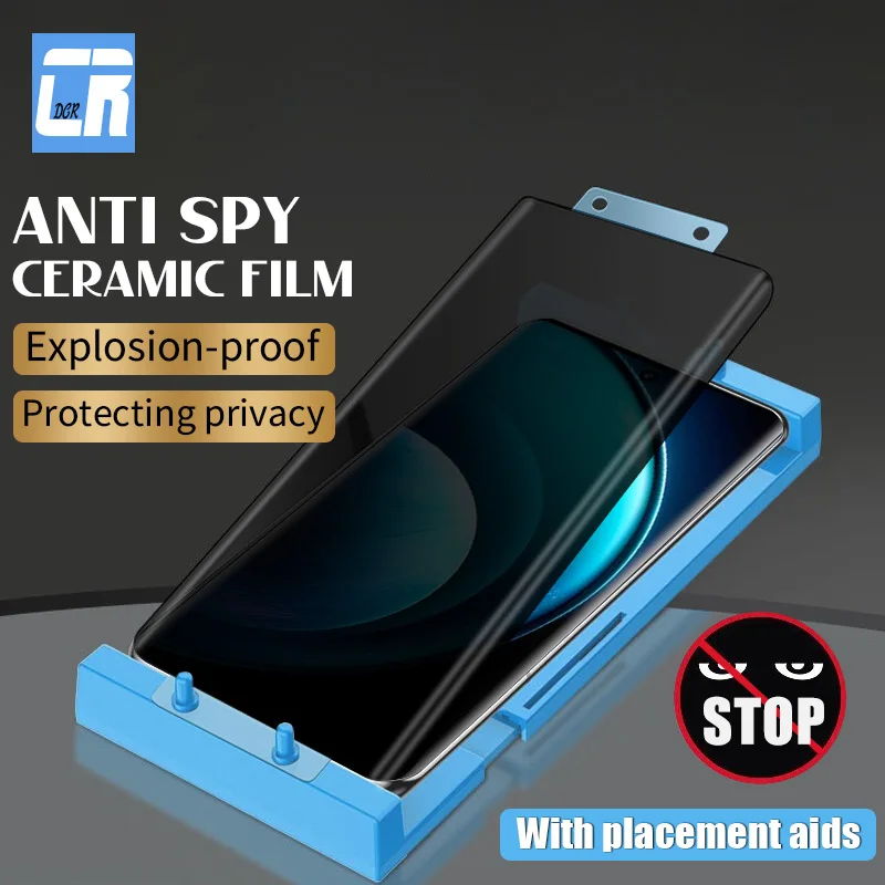 3D Curved Anti Spy Ceramic Soft Film For Vivo X100 Pro X90 X80 X70 Pro Privacy Screen Protector for VIVO S18 S17 Pro With tools
3D Curved Anti Spy Ceramic Soft Film For Vivo X100 Pro X90 X80 X70 Pro Privacy Screen Protector for VIVO S18 S17 Pro With tools