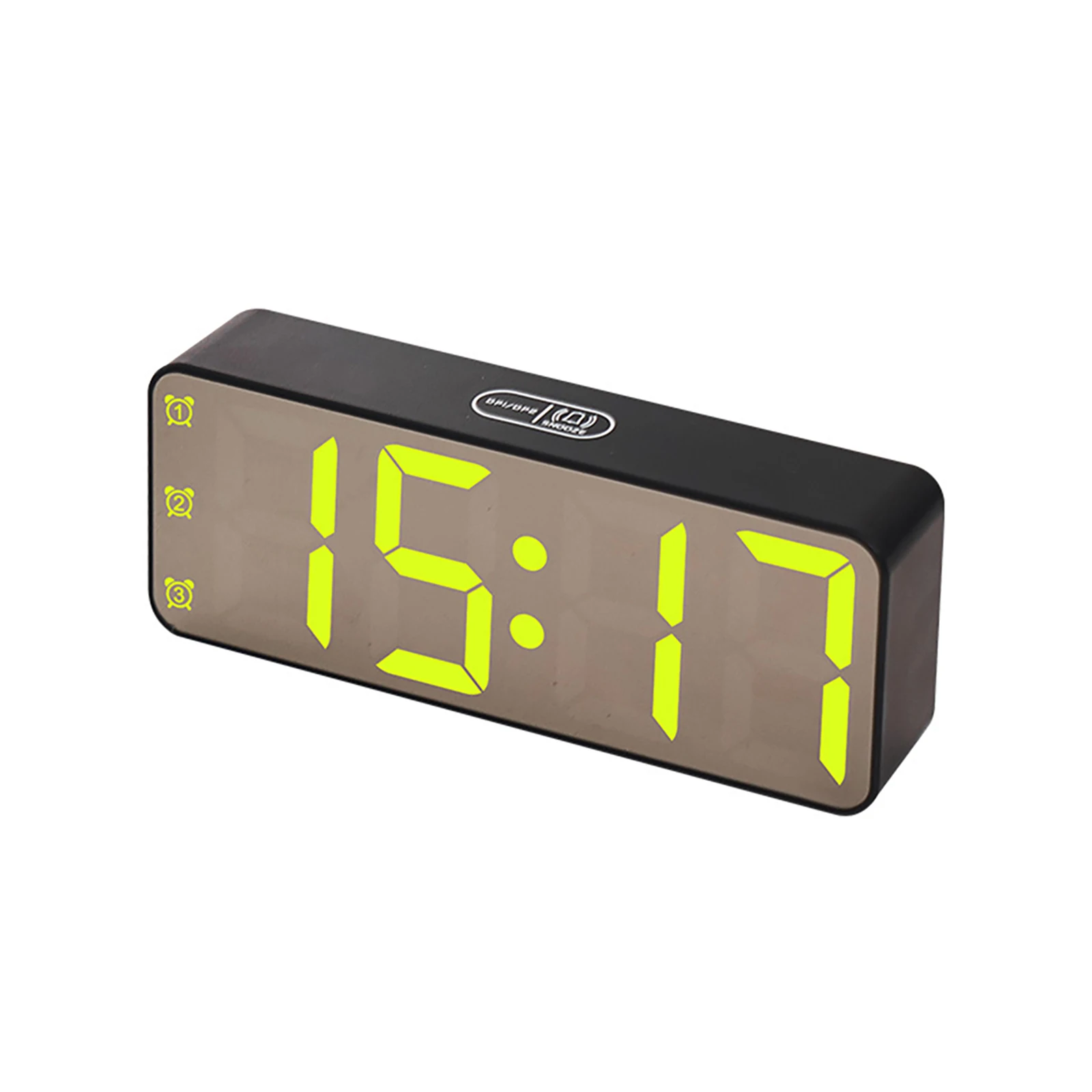 Seven-color Clock Alarm Clock ABS Alarm Clock As Show Clear And Easy To Read Colorful Alarm Clock Display With Mirror Surface
Seven-color Clock Alarm Clock ABS Alarm Clock As Show Clear And Easy To Read Colorful Alarm Clock Display With Mirror Surface