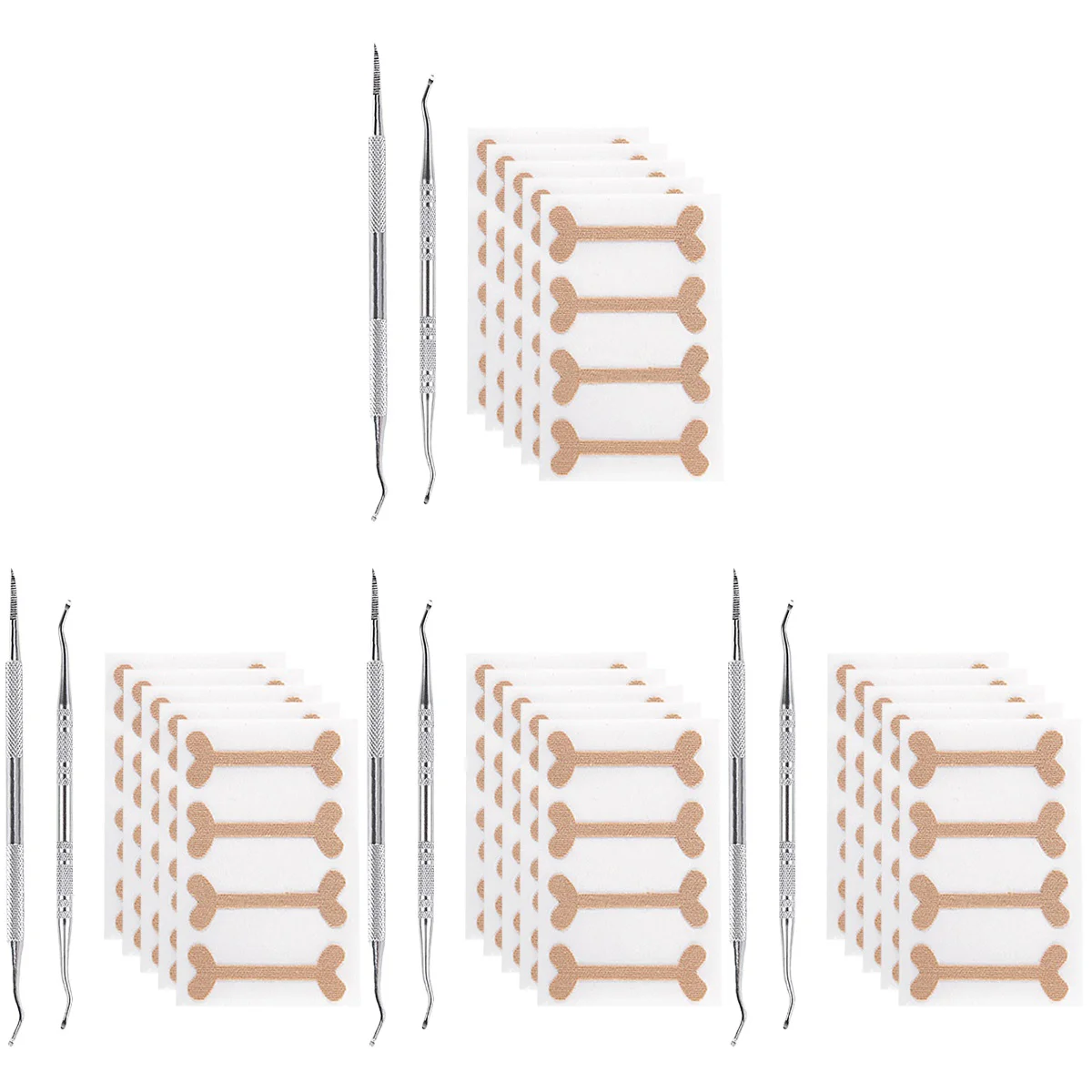 4 Sets Fingernail Corrector Toe Supplies Nail Growth Treatment Stickers Corrective Toenail Pedicure Kit Adhesive Patch
4 Sets Fingernail Corrector Toe Supplies Nail Growth Treatment Stickers Corrective Toenail Pedicure Kit Adhesive Patch