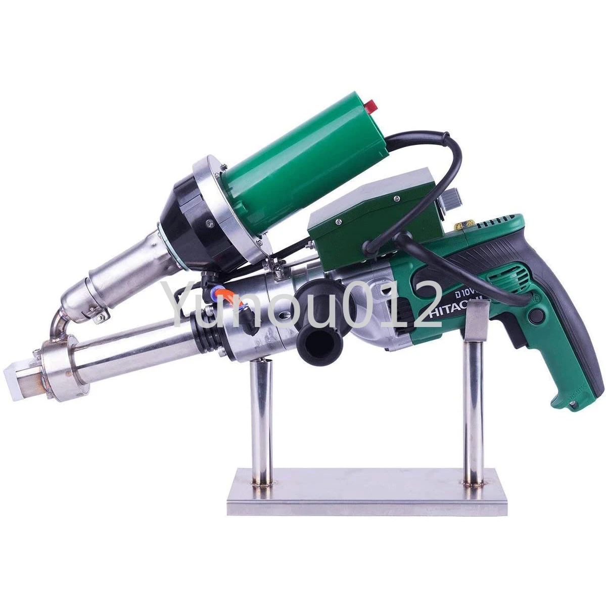 

1600W Hand Extrusion Welder Gun Plastic Handheld Extruder Welding Gun PP HDPE LDPE Pipe Welding Machine Plastic Welding Tool Kit