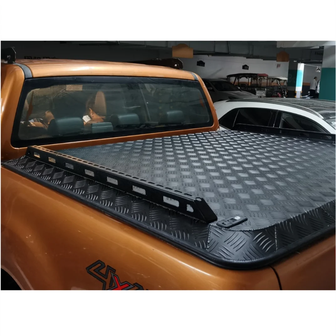 

Pickup Truck Cover 4x4 Offroad Accessories For Toyotas Tacoma Aluminum Pickup Back Cover