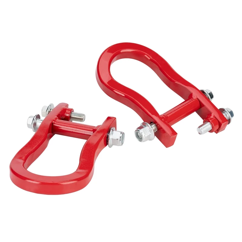 (2Pcs,Red) Front Bumper Auto Parts Tow Hook Shackles For Chevy Silverado GMC Sierra 1500 2007-2018 Silverado 84192871
(2Pcs,Red) Front Bumper Auto Parts Tow Hook Shackles For Chevy Silverado GMC Sierra 1500 2007-2018 Silverado 84192871