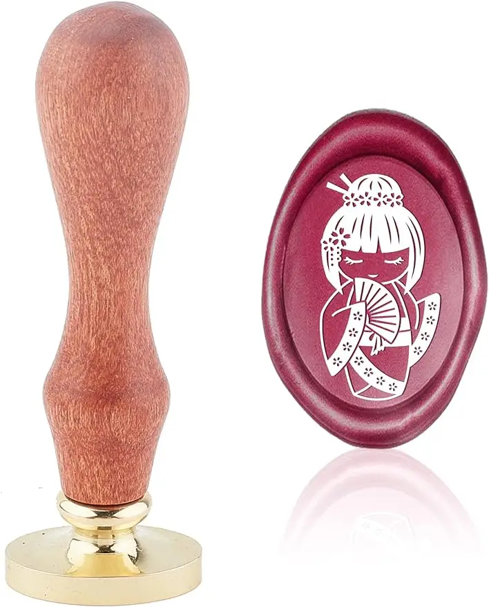 1PC Cherry Blossom Wax Seal Stamp Kimono Vintage Sealing Wax Stamps Doll Oval Removable Brass Head Sealing Stamp with Handle
1PC Cherry Blossom Wax Seal Stamp Kimono Vintage Sealing Wax Stamps Doll Oval Removable Brass Head Sealing Stamp with Handle