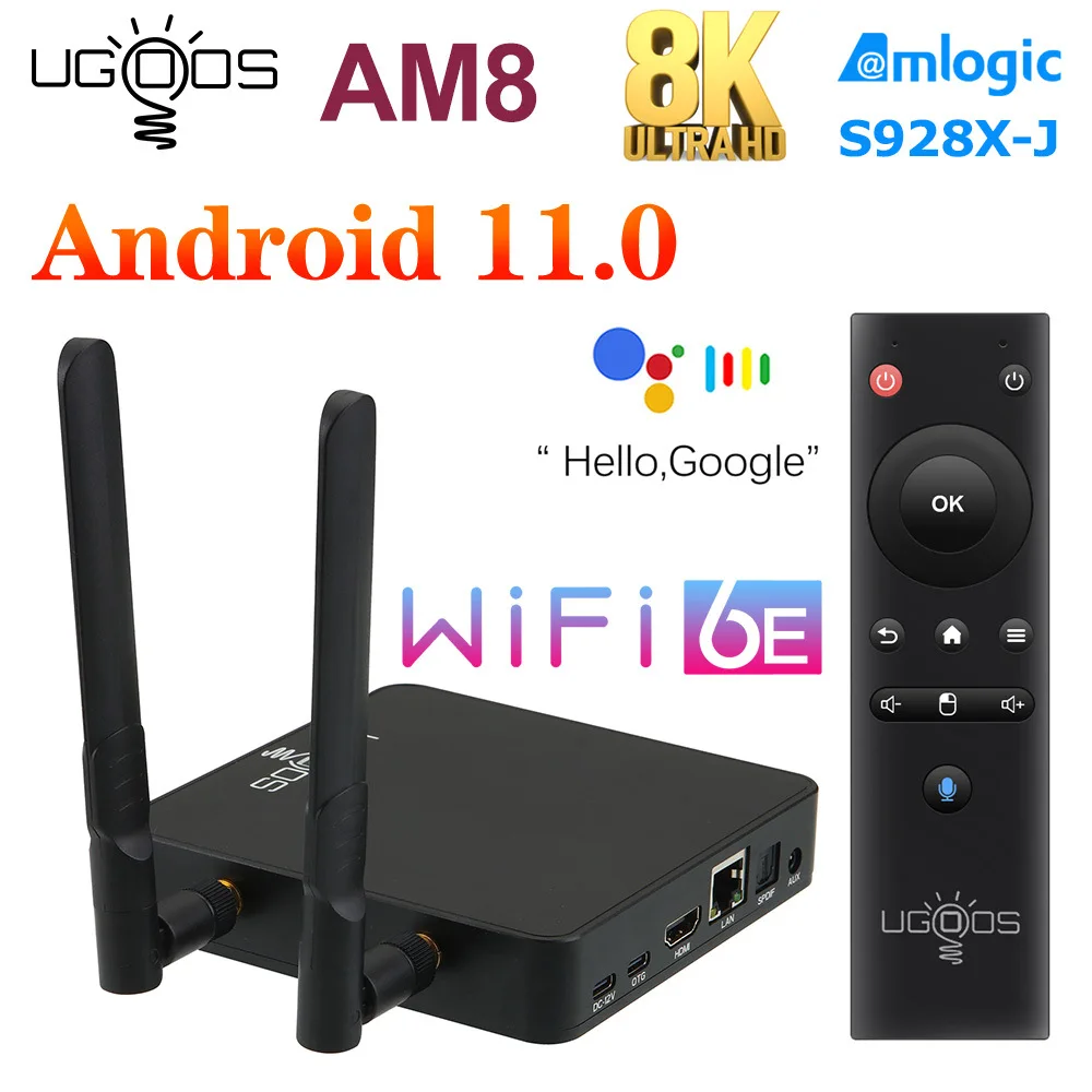 Smart TV Box Android 11 Amlogic S928X-J 4GB 32GB WiFi6 BT5.3 1000M Set Top Box
Smart TV Box Android 11 Amlogic S928X-J 4GB 32GB WiFi6 BT5.3 1000M Set Top Box