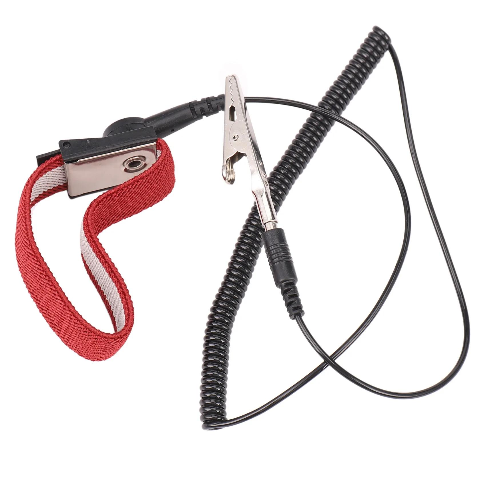 Новый Антистатический регулируемый ремешок ESD, антистатический заземляющий браслет на запястье
Новый Антистатический регулируемый ремешок ESD, антистатический заземляющий браслет на запястье