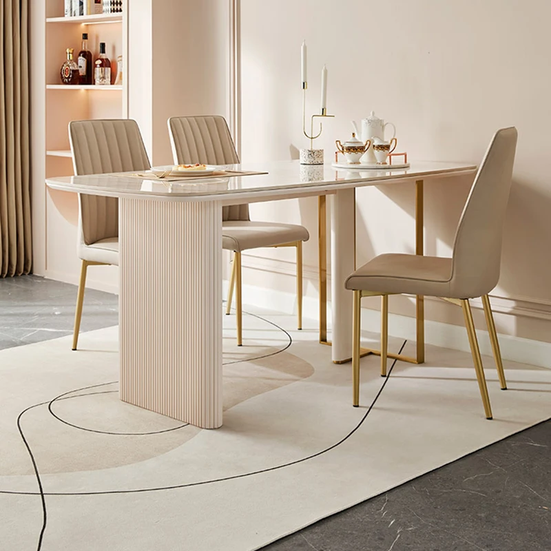 Restaurant Luxury Dining Tables Free Shipping High Italian Center Coffee Tables Office Mobile Mesas De Comedor Home Furnitures
Restaurant Luxury Dining Tables Free Shipping High Italian Center Coffee Tables Office Mobile Mesas De Comedor Home Furnitures