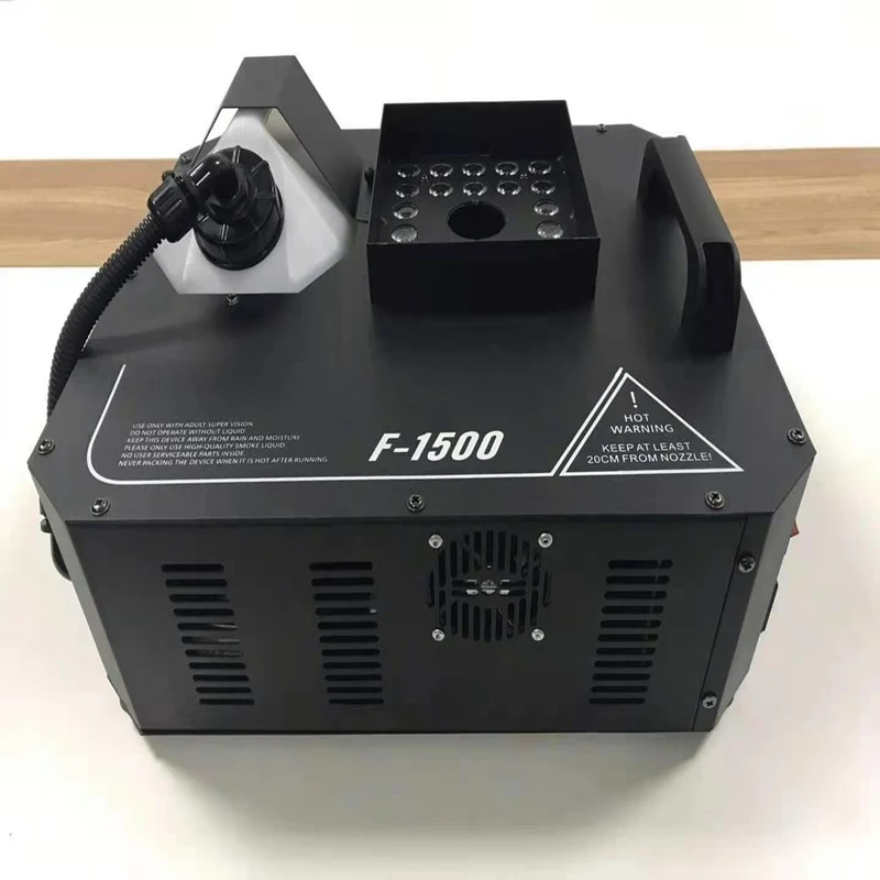 DMX LED Multi-Angles Fog Machine 1500W Smoke Machine Stage DJ Party Wedding Equipment
DMX LED Multi-Angles Fog Machine 1500W Smoke Machine Stage DJ Party Wedding Equipment