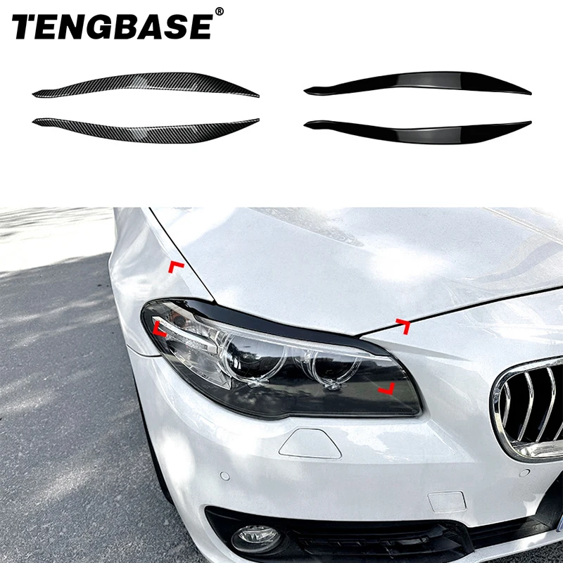 Front Headlight Eyelids Eyebrows Headlamp Eye Lid Cover Trim Sticker For BMW 5 Series F10 F11 2015-2017 Car Accessories
Front Headlight Eyelids Eyebrows Headlamp Eye Lid Cover Trim Sticker For BMW 5 Series F10 F11 2015-2017 Car Accessories
