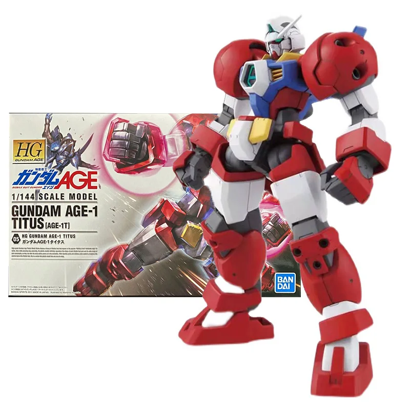 Bandai Figure Gundam Model Kit Anime Figures HG 1/144 AGE-1 Titus Mobile Suit Gunpla Action Figure Toys For Boys Children's Gift
Bandai Figure Gundam Model Kit Anime Figures HG 1/144 AGE-1 Titus Mobile Suit Gunpla Action Figure Toys For Boys Children's Gift