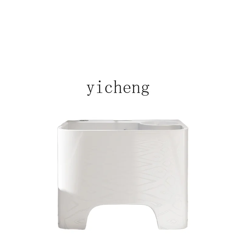 XC Balcony Ceramic Mop Pool Bathroom Wash Mop Pool with Drain Basket High Leg Mop Pool Floor Mop Bucket Basin
XC Balcony Ceramic Mop Pool Bathroom Wash Mop Pool with Drain Basket High Leg Mop Pool Floor Mop Bucket Basin