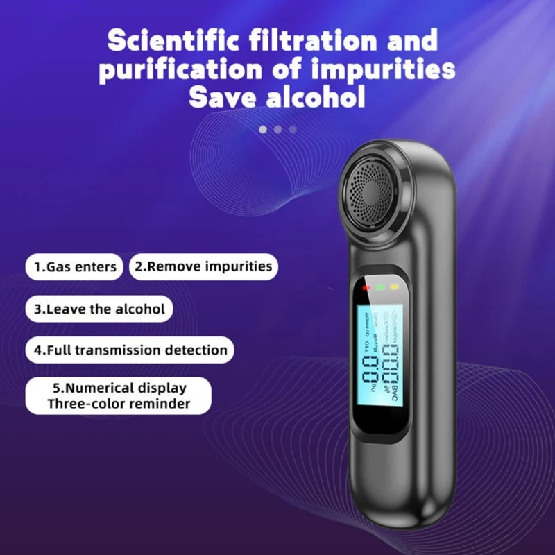 

Professional Breathalyzer Testing Tool for Traffic Officers Individuals