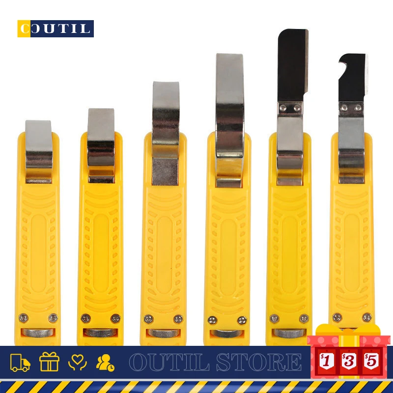 Регулируемый изолированный Круглый Инструмент для зачистки проводов Realmote, инструмент для зачистки кабеля из ПВХ, профессиональный электрический нож для зачистки проводов 4-50 мм
Регулируемый изолированный Круглый Инструмент для зачистки проводов Realmote, инструмент для зачистки кабеля из ПВХ, профессиональный электрический нож для зачистки проводов 4-50 мм