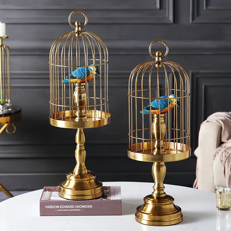 Model Room Soft Decoration Entrance Cabinet Birdcage-Shaped Ornaments Entry Luxury Home Living Room TV Cabinet Metal Decorations
Model Room Soft Decoration Entrance Cabinet Birdcage-Shaped Ornaments Entry Luxury Home Living Room TV Cabinet Metal Decorations