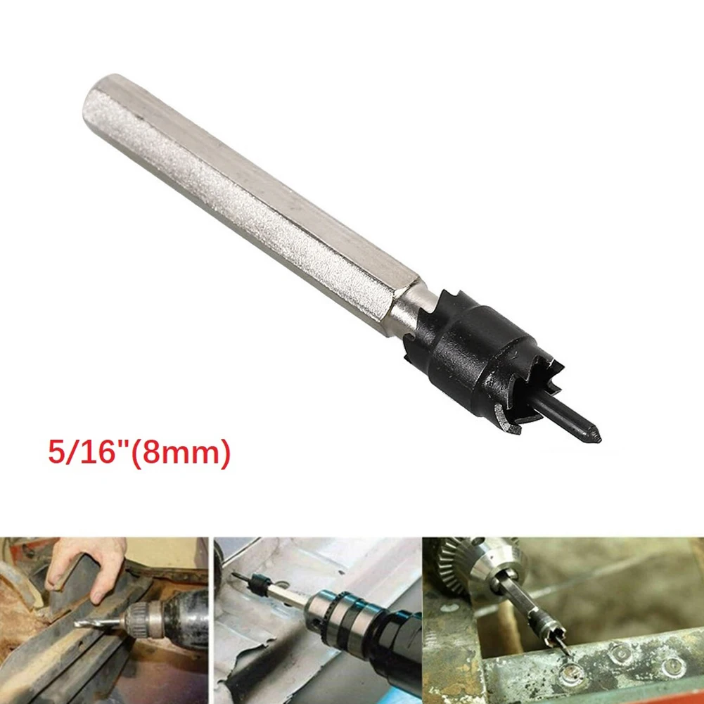 Metal Point Drilling Spot Weld Drill Bit Ouble Side Carbide Tip Power Tools 5/16\"(8mm) 76*7mm Center Drill Cutter
Metal Point Drilling Spot Weld Drill Bit Ouble Side Carbide Tip Power Tools 5/16\"(8mm) 76*7mm Center Drill Cutter