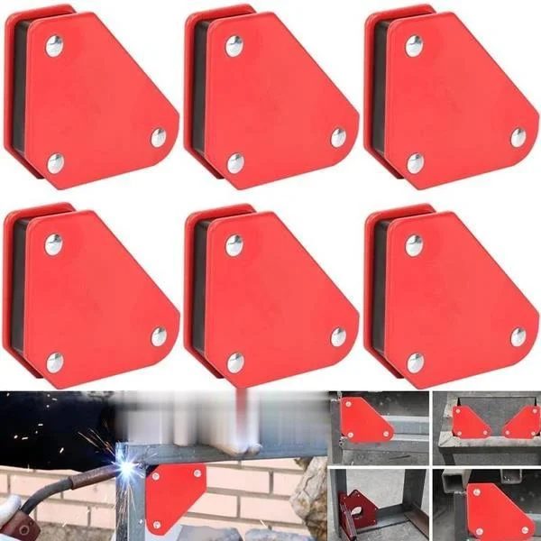 Mini 4-piece Set of Triangular Welding Locator Without Switch Magnetic Fixed Angle Tool Welding Accessories 9Lb Welding Bracket
Mini 4-piece Set of Triangular Welding Locator Without Switch Magnetic Fixed Angle Tool Welding Accessories 9Lb Welding Bracket