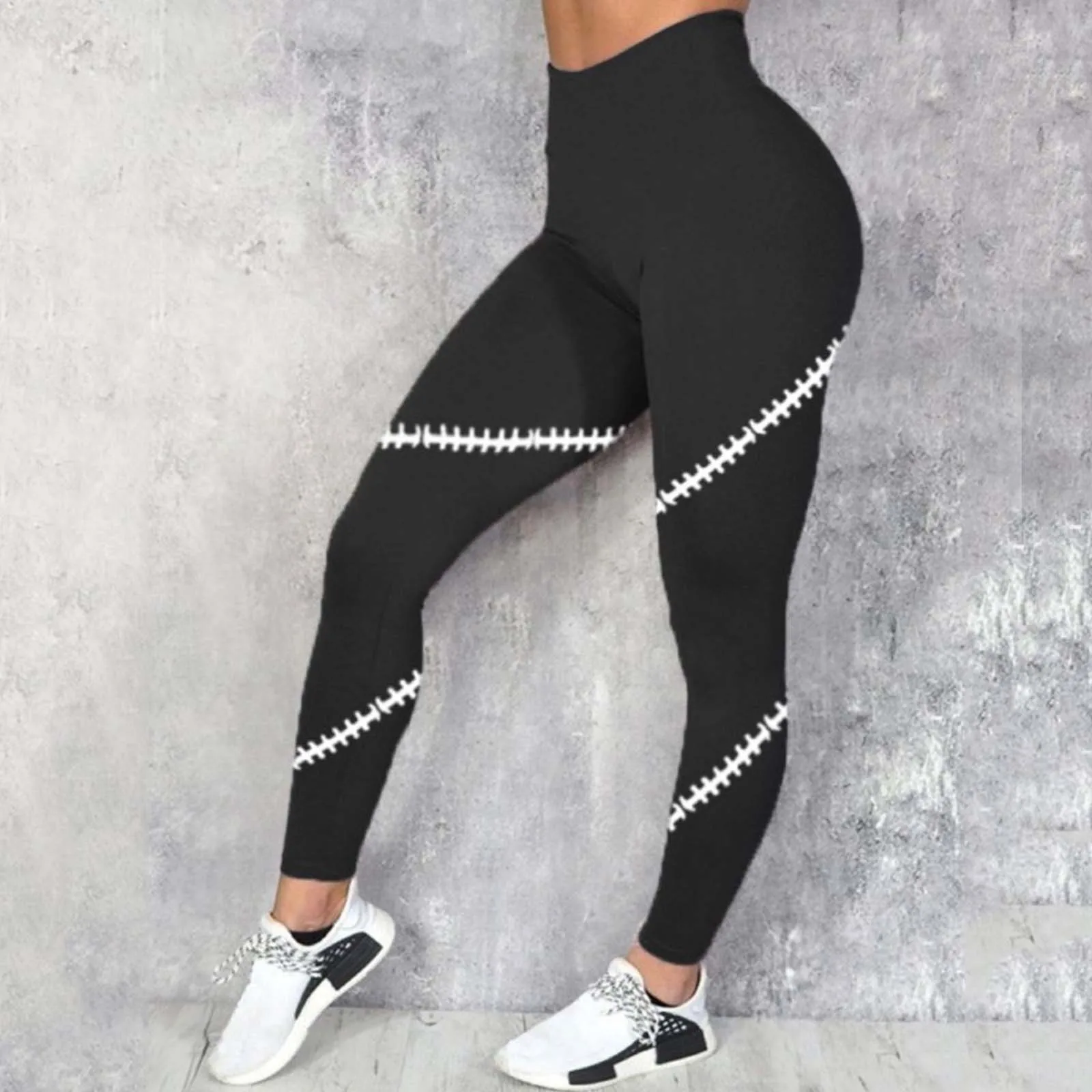 Women Football Rugby Print Gym Yoga Pants Sports Clothes Stretchy High Waist Athletic Exercise Fitness Leggings Sport pantalones
Women Football Rugby Print Gym Yoga Pants Sports Clothes Stretchy High Waist Athletic Exercise Fitness Leggings Sport pantalones