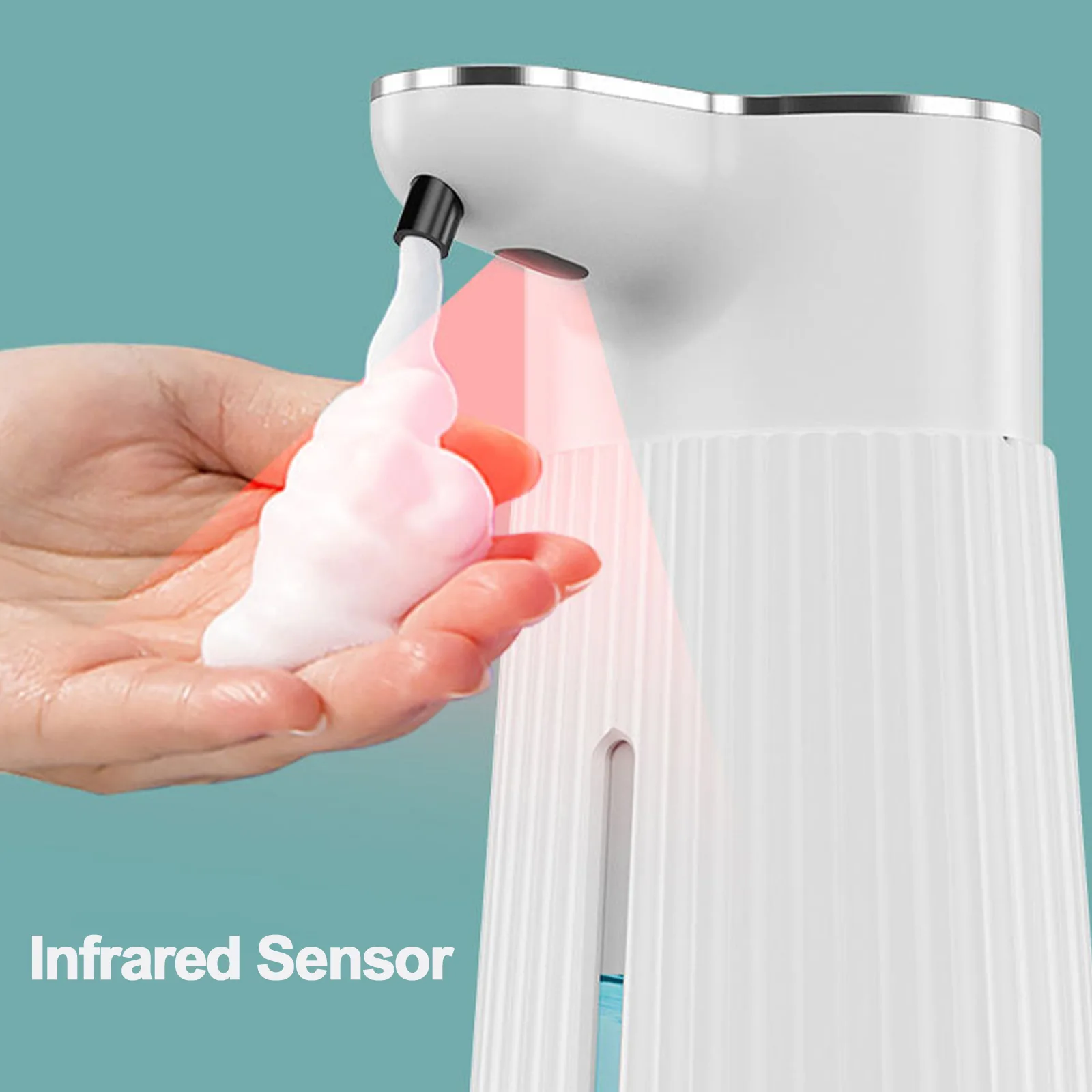 Automatic Sensing Portable Soap Dispensers 400 ML Rechargeable Non-Touch Wall Mounted Bathroom Accessories USB Rechargeable IPX5
Automatic Sensing Portable Soap Dispensers 400 ML Rechargeable Non-Touch Wall Mounted Bathroom Accessories USB Rechargeable IPX5