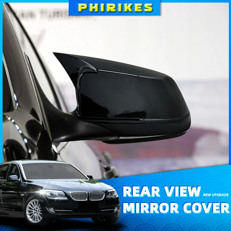 Rearview Mirror Covers for BMW F10 F11 5-Series 520i 523i 525i 528i 530i Caps Side Rear-View ABS Carbon Fiber Gloss Black
Rearview Mirror Covers for BMW F10 F11 5-Series 520i 523i 525i 528i 530i Caps Side Rear-View ABS Carbon Fiber Gloss Black