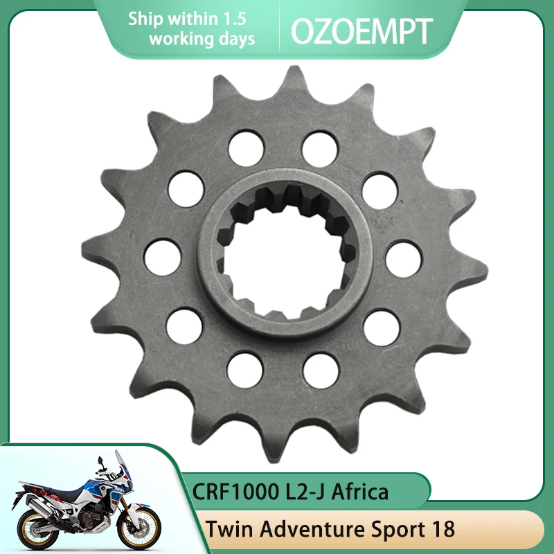 OZOEMPT 525-16T Motorcycle Front Sprocket Apply to CRF1000 L2-J Africa Twin Adventure Sport 18 CRF1000 D-G,H Africa Twin DCT
OZOEMPT 525-16T Motorcycle Front Sprocket Apply to CRF1000 L2-J Africa Twin Adventure Sport 18 CRF1000 D-G,H Africa Twin DCT