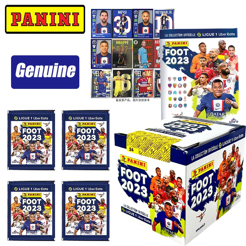 

Panini Foot 2023 Ligue 1 Football Star Rare Limited Edition Collection Sticker Looking for Messi Christmas Birthday Gift Toys