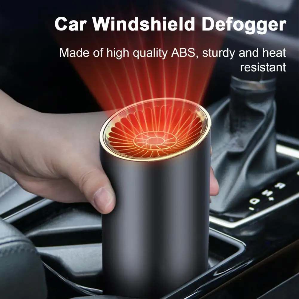 

Car Heater Winter Anti-fog Windshield Defroster Fast Heating Cooling 180 Degree Rotation Adjustment Car Interior Demister