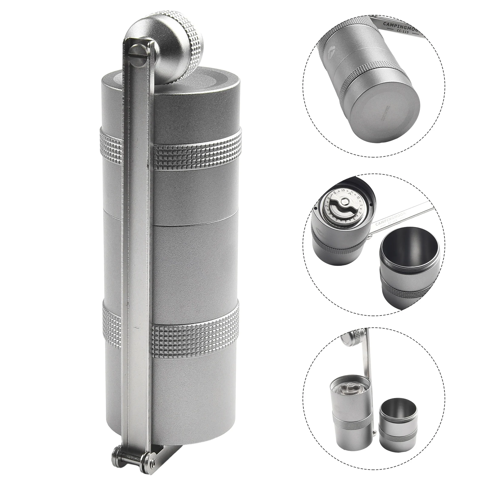 Grinding Core CAMPINGMOON Manual Stainless Steel Grinding Core Coffee Bean Grinder Stainless Steel 14-15g / 25-27g 385g / 500g
Grinding Core CAMPINGMOON Manual Stainless Steel Grinding Core Coffee Bean Grinder Stainless Steel 14-15g / 25-27g 385g / 500g