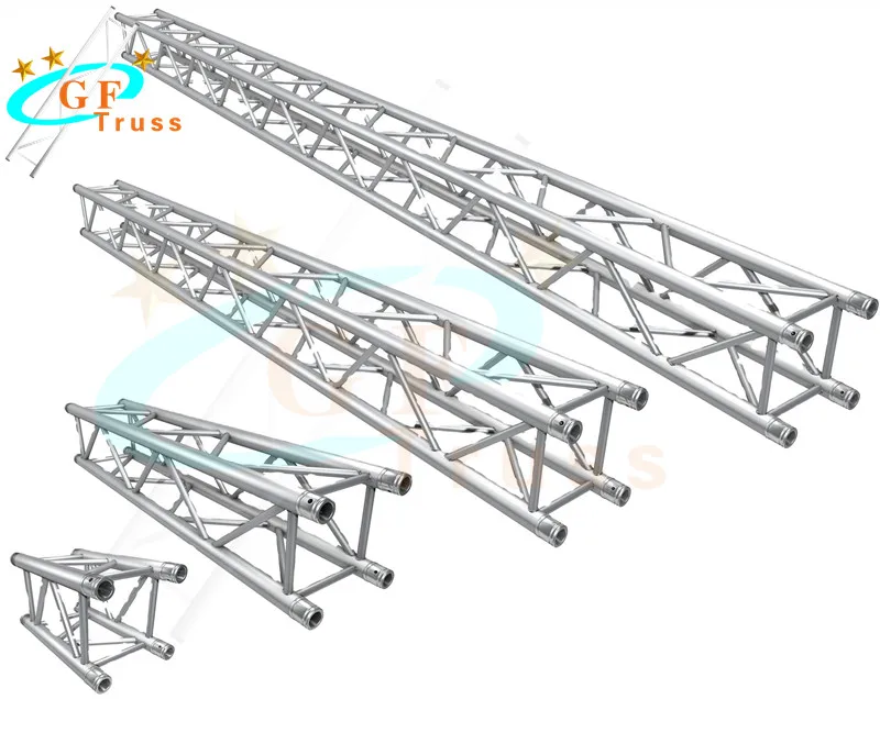 

Events Square Aluminum 6061-T6 290*290mm Spigot Truss 0.5m-4m, Aluminum Stage Truss