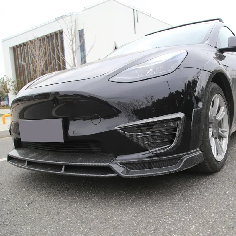 Car Front Bumper Air Vent Intake Splitters Trim Splitter Spoiler Fog Lamp Spoilers Carbon Fiber For Tesla Model Y Accessories 
Car Front Bumper Air Vent Intake Splitters Trim Splitter Spoiler Fog Lamp Spoilers Carbon Fiber For Tesla Model Y Accessories