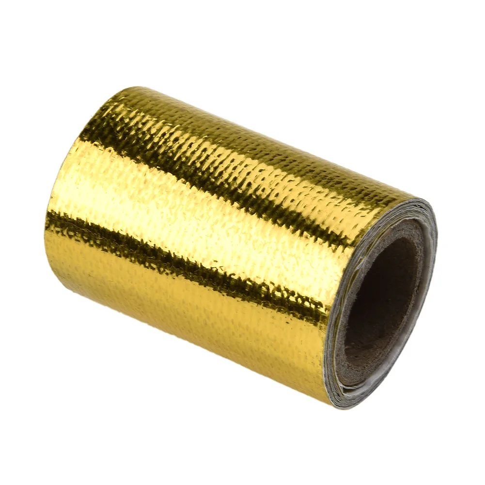 Durable Practical Heat Shield Wrap Tape Foil Tape GMJJ3946 Heat Insulation Reflective Sealed Thermal Universal
Durable Practical Heat Shield Wrap Tape Foil Tape GMJJ3946 Heat Insulation Reflective Sealed Thermal Universal