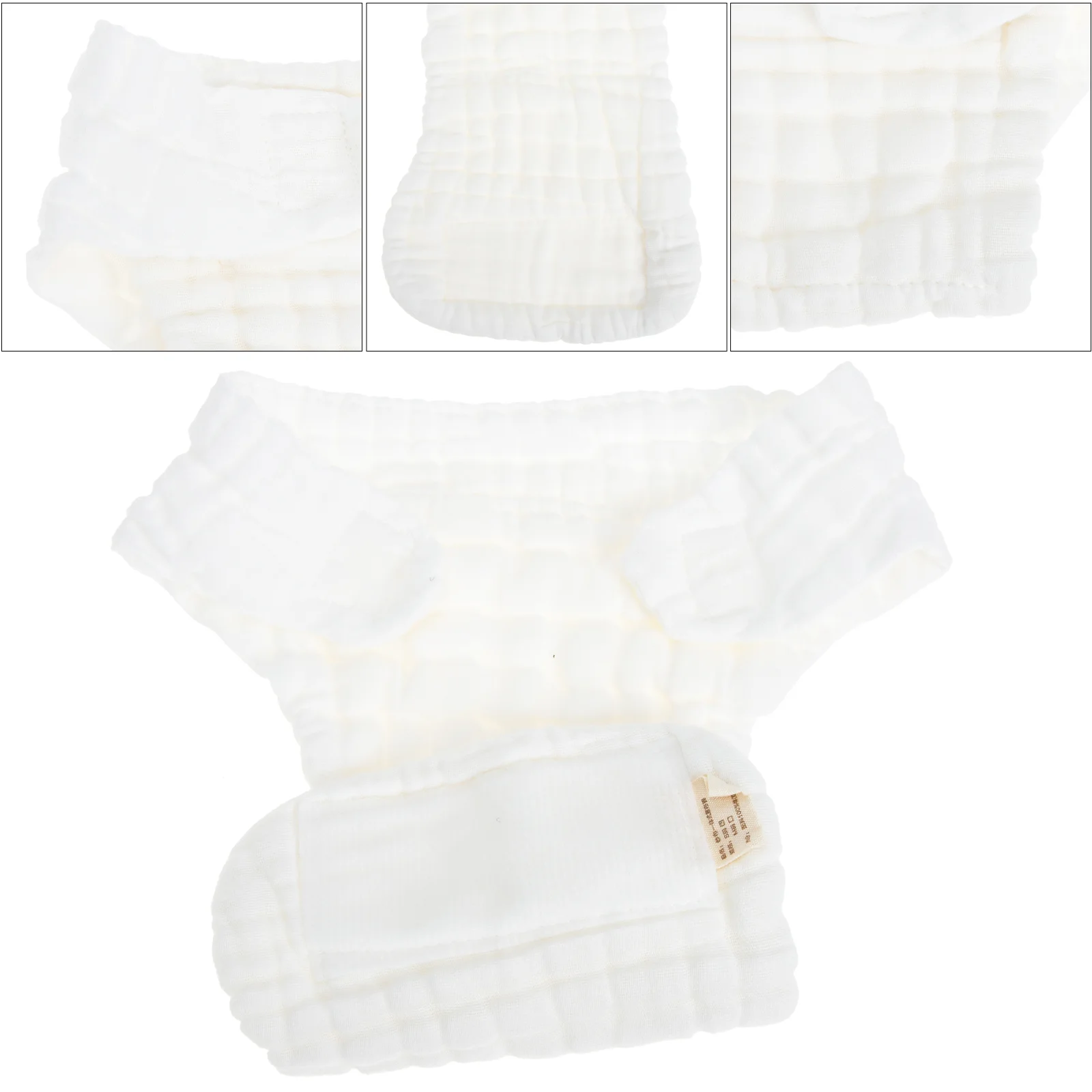 

5 Pcs Diaper Baby Shorts Diaper Covers for Babies Baby Disposable Reusable Pure Cotton Washable Newborn