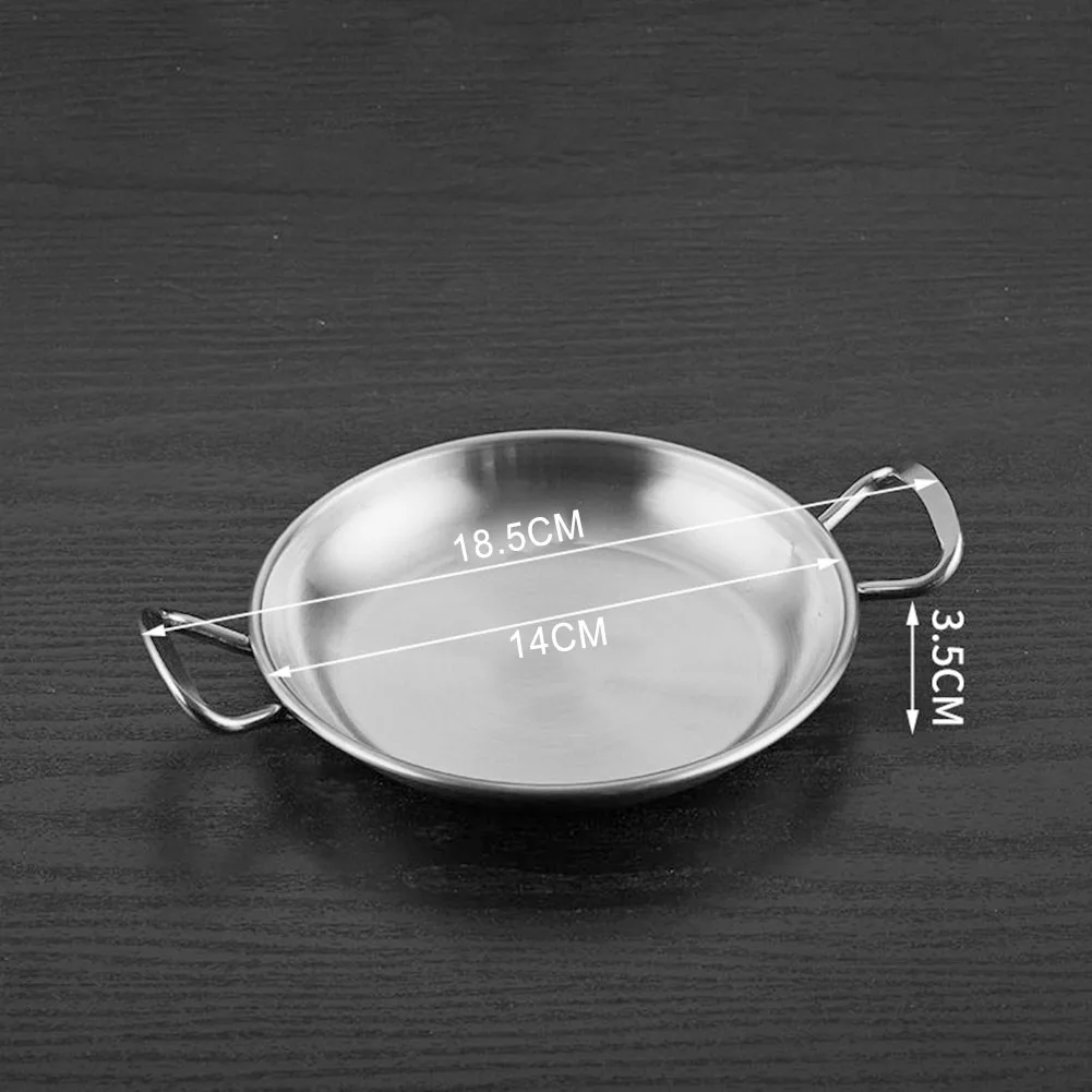 1 Pcs Stainless Steel Pan Durable Easy To Clean Induction Hob Non-allergenic Non-toxic Silver/Gold For Kitchen
1 Pcs Stainless Steel Pan Durable Easy To Clean Induction Hob Non-allergenic Non-toxic Silver/Gold For Kitchen