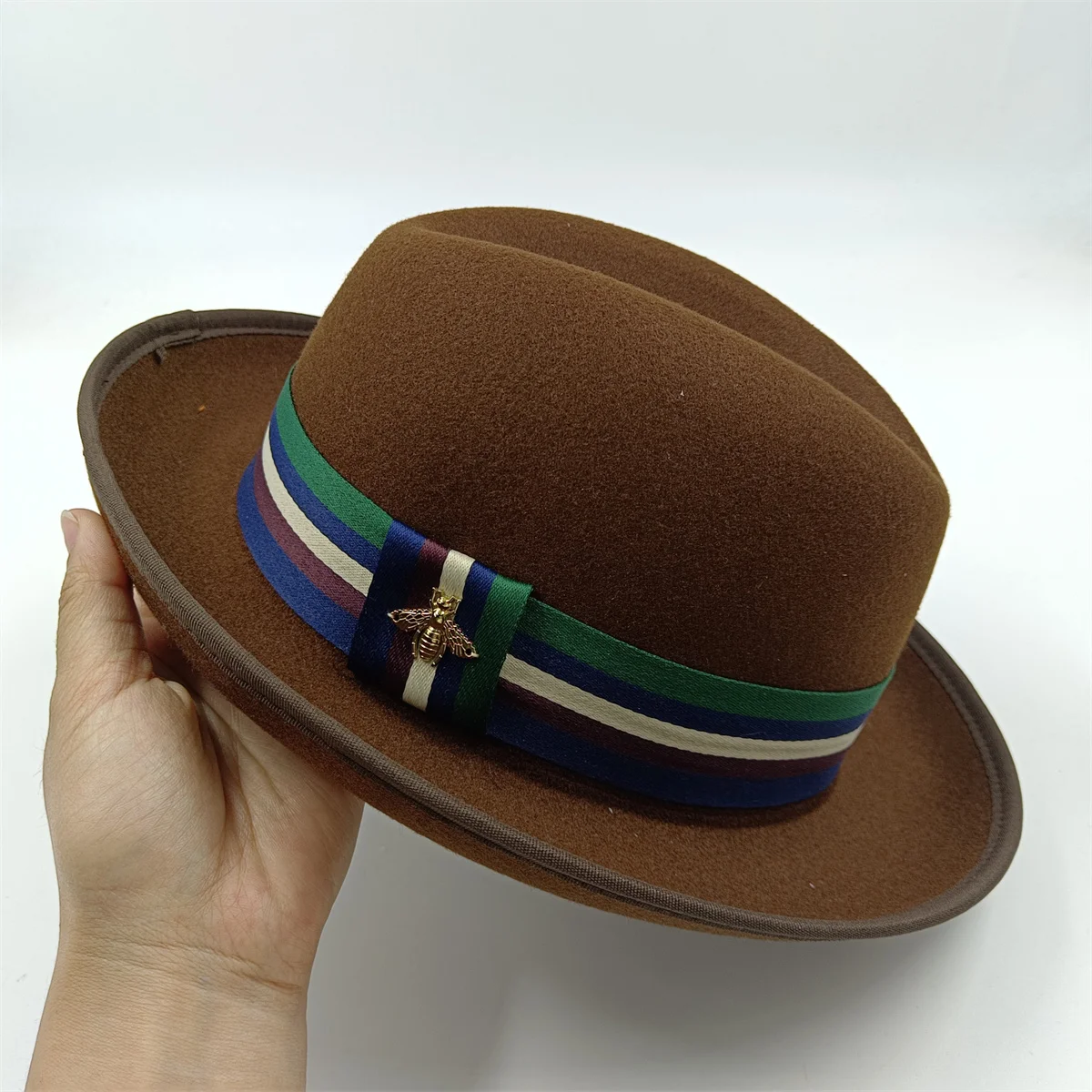 Roll Up Brim Men Fedora Unisex Gentleman Round Top Cap Cosplay Feather Accessories Derby Bowler Hat British Shape Hat 14 Mallzona S772ab82f359d4388bb344599220bb5dbO Roll Up Brim Men Fedora Unisex Gentleman Round Top Cap Cosplay Feather Accessories Derby Bowler Hat British Shape Hat Mallzona